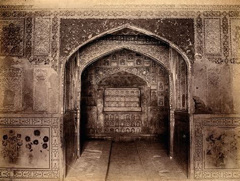 Fileinterior Of The Taj Mahal India Wellcome V0037719 Wikimedia
