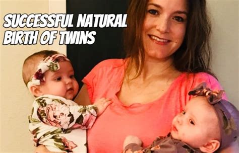 Successful Natural Birth Of Twins Swimming During Labor Dads