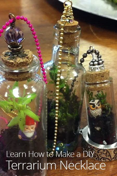 How To Make A Diy Terrarium Necklace Jewelry Making