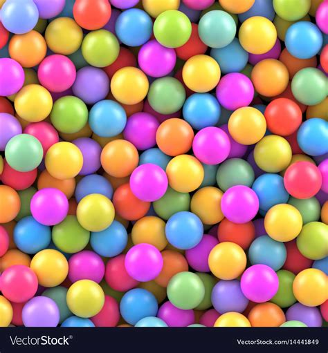 Colorful Balls Background Royalty Free Vector Image