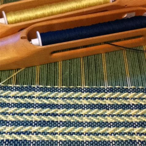 2 Color Warp Twill And Tabby Lovely Colours And Pattern Saori Weaving