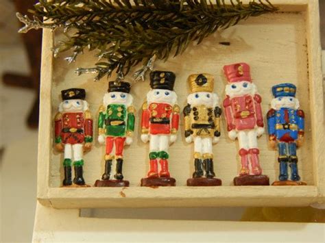 Miniature Hand Painted Holiday Nutcracker Cookies 112 Scale Etsy