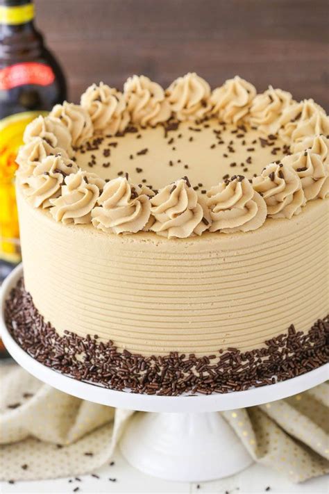 Buttercream is a delicious filling and frosting for cakes and cupcakes. Kahlua Coffee Chocolate Layer Cake | Recipe | Savoury cake ...