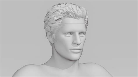 Realistic Male Character Richard 3d Model Rigged Cgtrader