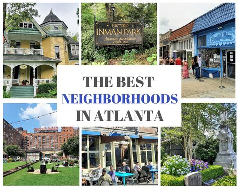 The Most Walkable Neighborhoods In Atlanta The Fearless Foreigner