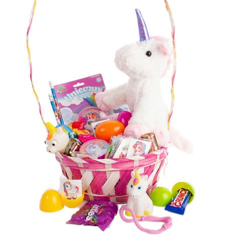 Mystical Unicorn Theme Filled Girls 31pc 18 Easter Basket T Set