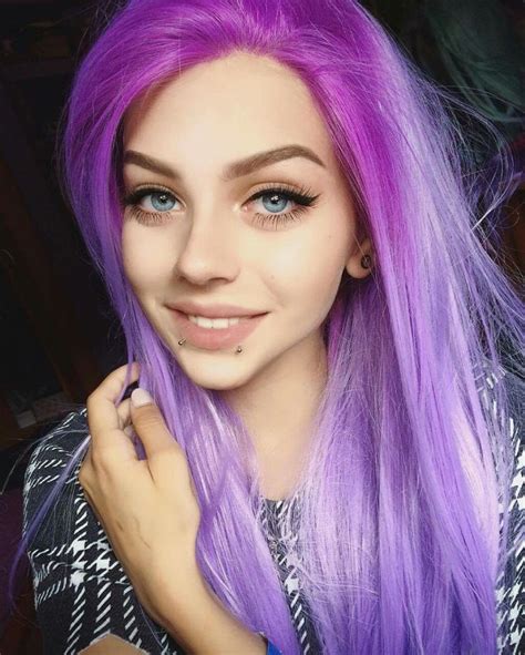 Colours Of The Rainbow Hair Beauty Hair Styles Purple Hair