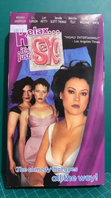 RELAX IT S JUST SEX VHS Jennifer Tilly Lori Petty Mitchell Anderson EUR PicClick FR