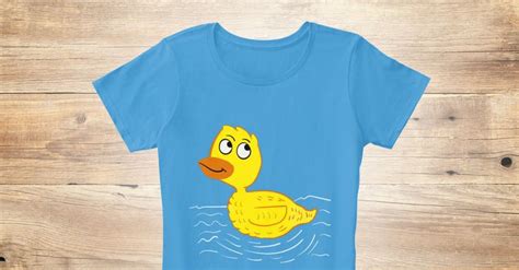 A Cute Swimming Rubber Duck Shirt Duck Shirt Rubber Ducky Cute Shirts