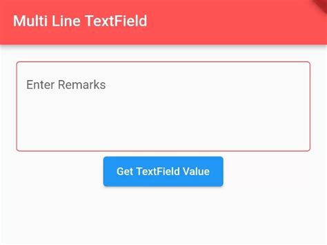 How To Make Multi Line TextField Input TextArea In Flutter