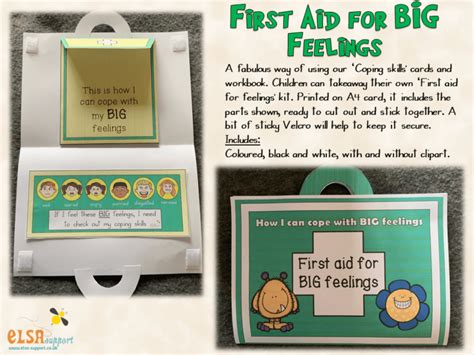 First Aid For Feelings Elsa Support