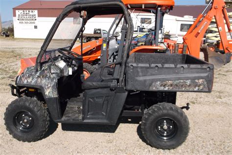 2010 Polaris Ranger 800 Xp Side By Side 4wd Dump Bed 1583 Miles 302