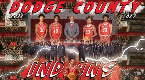 Roster Dodge County Indians Eastman Ga Varsity Basketball 22 23