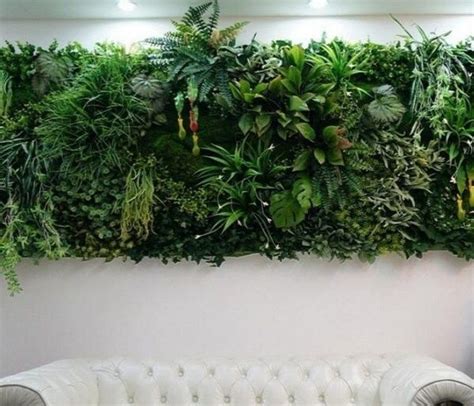 46 Amazing Wall Plants Decor For Cozy Living Room Artificial Vertical