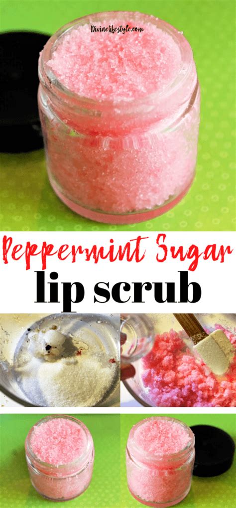 Peppermint Sugar Lip Scrub Diy With Coconut Oil Beauty Divine Lifestyle