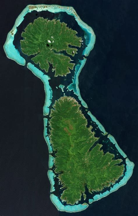 Society Islands In French Polynesia With Images Aerial Photo