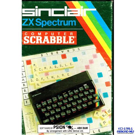 Computer Scrabble Zx Spectrum Köp Från Arkadnu På Tradera 588027571