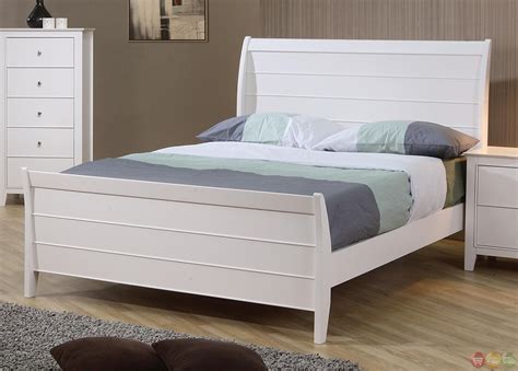 It is also a good pick for those people with tight or narrow spaces. Selena White Twin Sleigh Bed Youth Bedroom Set