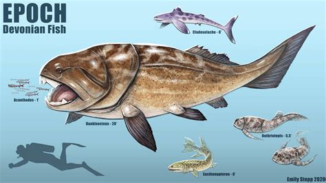 Epoch Devonian Fish By Emilystepp On Deviantart