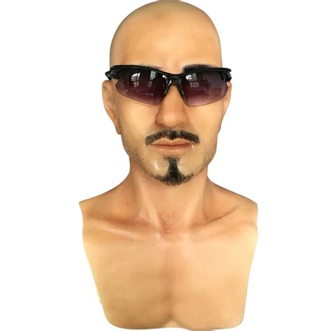 High Quality Realistic Silicone Masks Man Halloween Latex Mask