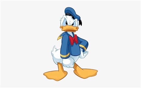 Donald Angry Clipart Upset Donald Duck Angry Png Image Transparent