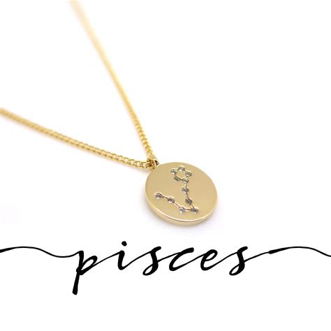 Pisces Constellation Necklace