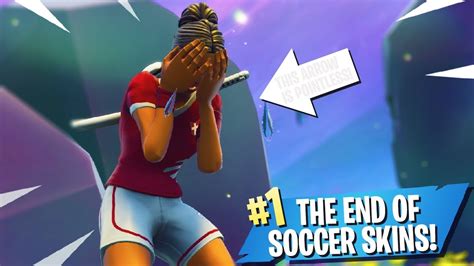 All fortnite skins and characters. This is the END of Fortnite Soccer Skins... - YouTube