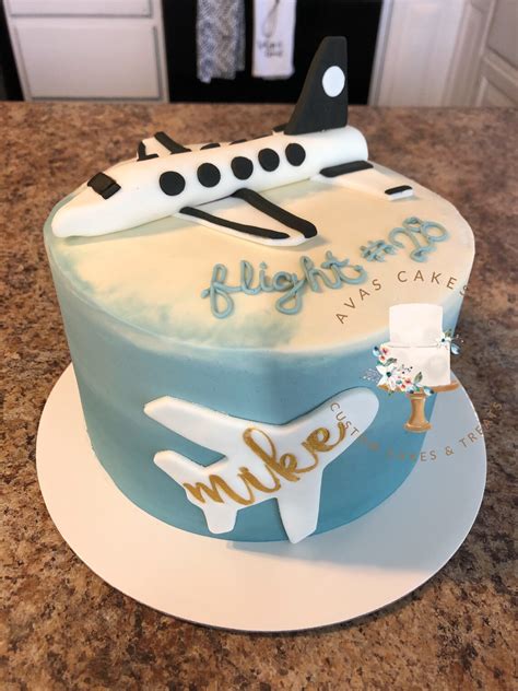 Fondant Airplane Cake Topper Etsy