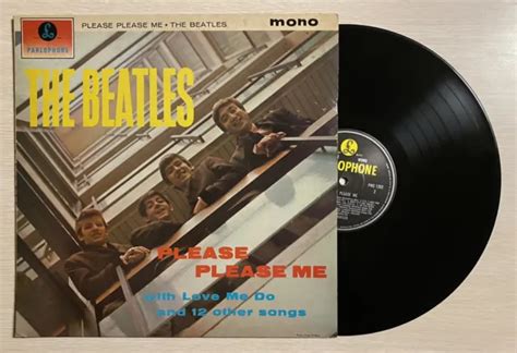 The Beatles Please Please Me Mono Pmc 1202 Xex 422 2n Vinyl Record Lp