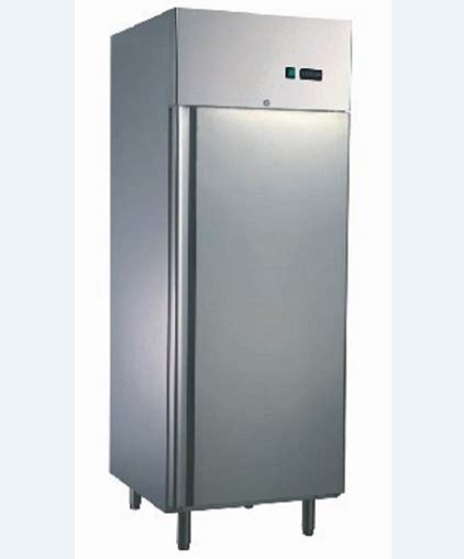 Commercial Upright Freezer Single Solid Door 550l 304 Stainless Steel