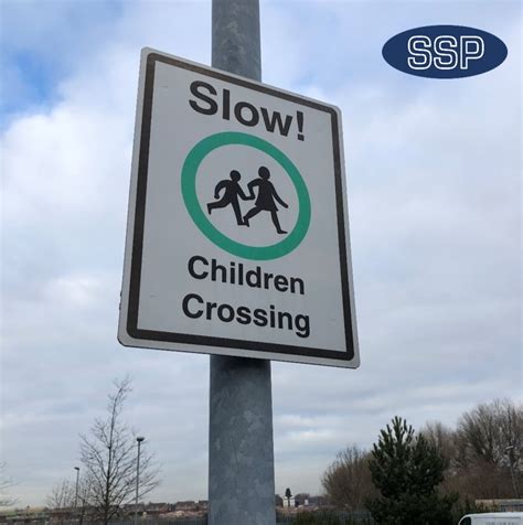 Slow Children Crossing Sign Reflective Traffic Signs Ssp