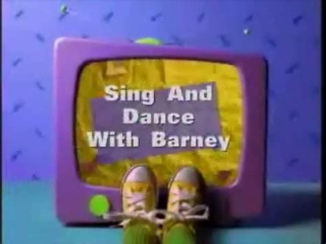 Sing And Dance With Barney Part 1 Video Dailymotion