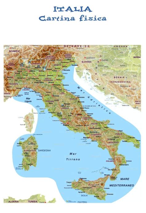 Cartina Geografica Italia Fisica Da Stampare Ocity Porn Sex Picture