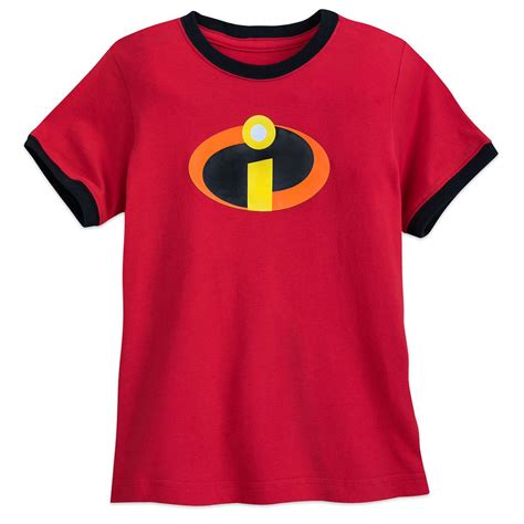 Product Image Of Incredibles Logo Ringer T Shirt For Boys 1