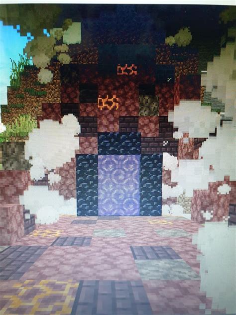 What Do You Guys Think Of My Nether Portal Design Sorry For Taking A