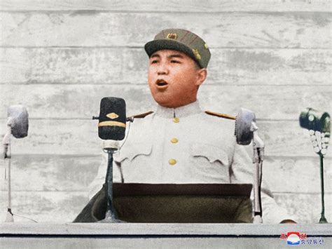 Kim Il Sung Anti Imperialist Fighter Socialist Hero