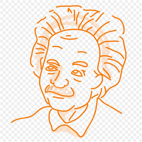 Einstein Vector Design Images Einstein Einstien Doodle Old Man