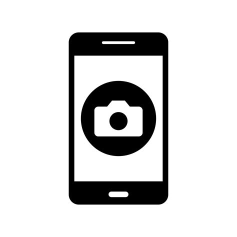 Camera Mobile Application Vector Icon 354473 Vector Art At Vecteezy