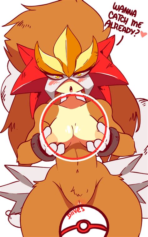 Entei Squeezes Her Tits For You MyRule Rule Hentai And Sex Pictures About Your