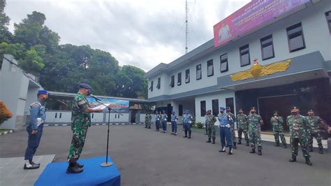 Pgs Komandan Lanal Bandung Pimpin Pelaksanaan Apel Khusus Hut Pomal Ke Lanal Bandung