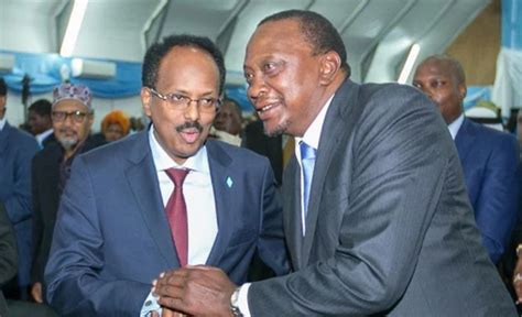 Profile of kenyan president uhuru kenyatta. Somalia President Farmaajo, Uhuru Kenyatta to Meet in Nairobi