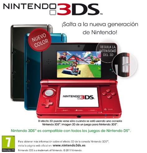 Aquí te mostramos algunos juegos de la nintendo 3ds/2ds recomendados para niños. Opiniones de Nintendo 3DS - Color Rojo Metálico. Comprar en Amazon.es™ | Juguetes de Amazon™
