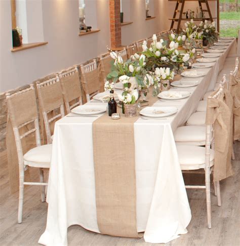 Hessian Burlap Table Runner 2m By The Wedding Of My Dreams