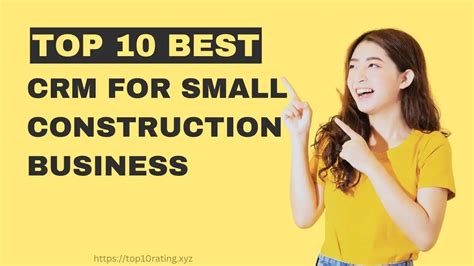 Top 10 Best Crm For Small Construction Business