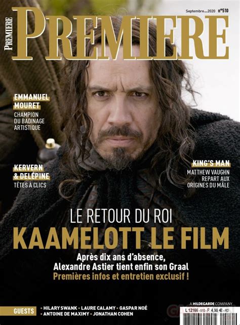 Les films à voir ? CINEMA : Kaamelott - Premier Volet, le roi Arthur fait son retour en Une de Premiere - GAMERGEN.COM