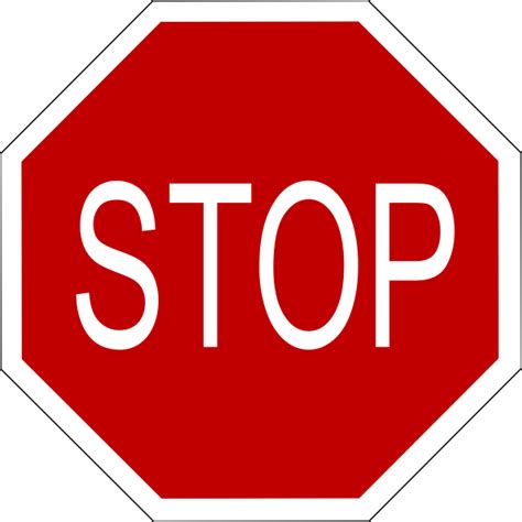 Stop Sign 1 Clip Art At Vector Clip Art Online Royalty