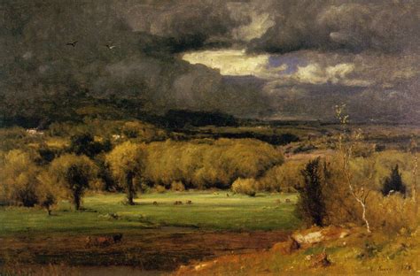 George Inness The Coming Storm 1878 Landscape Art Landscape