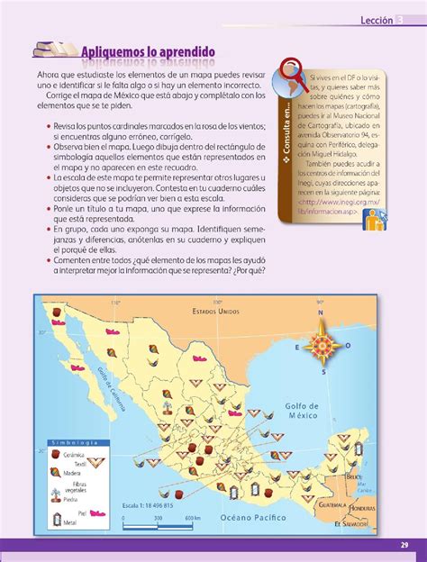 Para utilizar el libro digital de tecnología 6to grado debe tener instalado el software adobe air. Los mapas hablan de México - Bloque I - Lección 3 ~ Apoyo ...