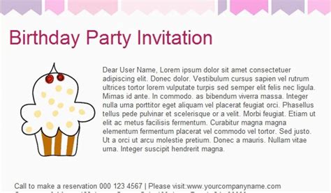 Birthday Invitation Email Message Birthday Invitation Email Template 23