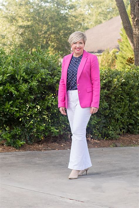 20 hot pink blazer outfit ideas for work savvy southern chic